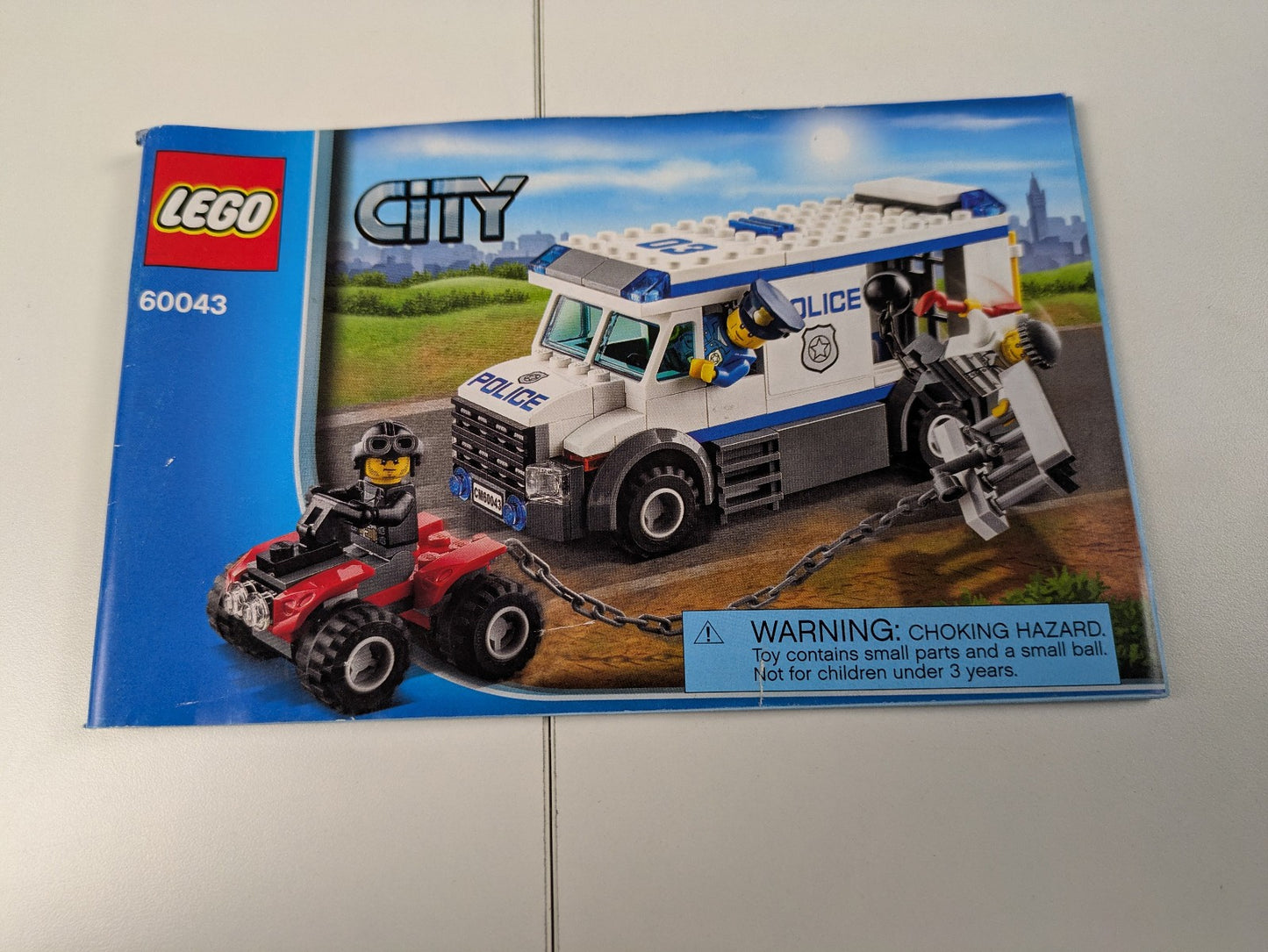 Lego City: Town: Police: Bundle Set 6-in-1 - w/ Instructions