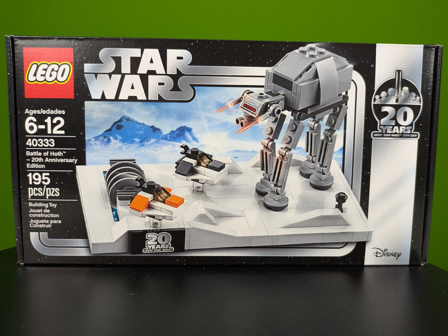 Lego Star Wars: Battle of Hoth - 20th Anniversary Edition Set 40333 BRAND NEW