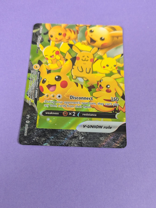 Pikachu V-UNION - SWSH141 - Promo Sword & Shield Promos - Pokemon Card - NM