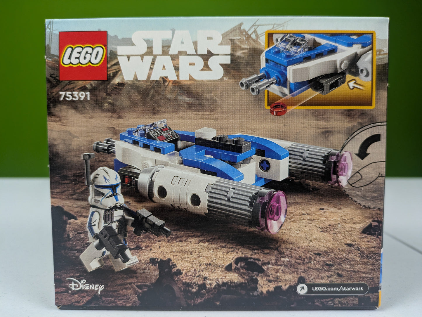 Lego Star Wars Captain Rex Y-Wing Microfighter 75391