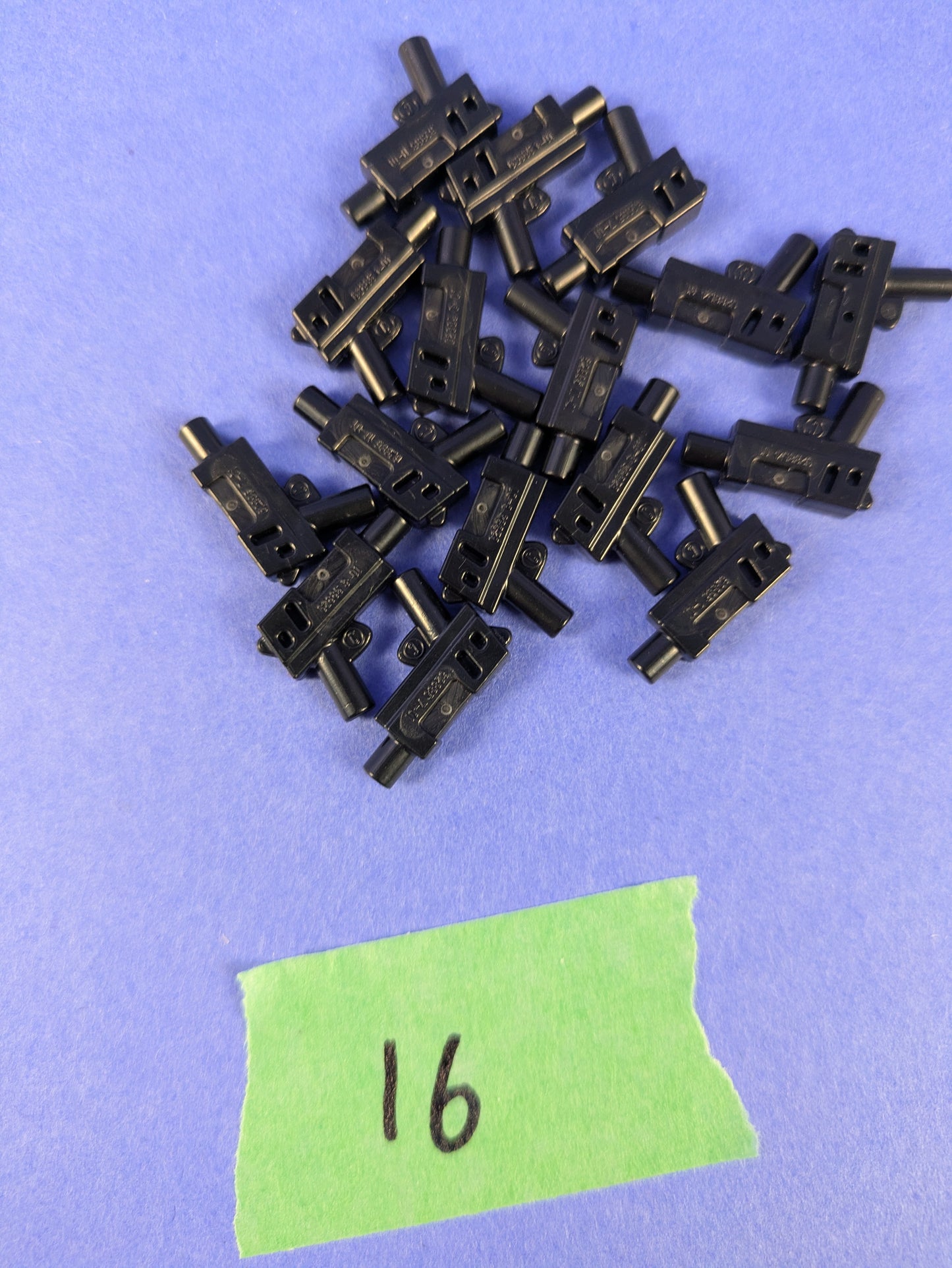 Lego Star Wars: Weapons: 121 Blaster and Pistol - 7 Different Variations!