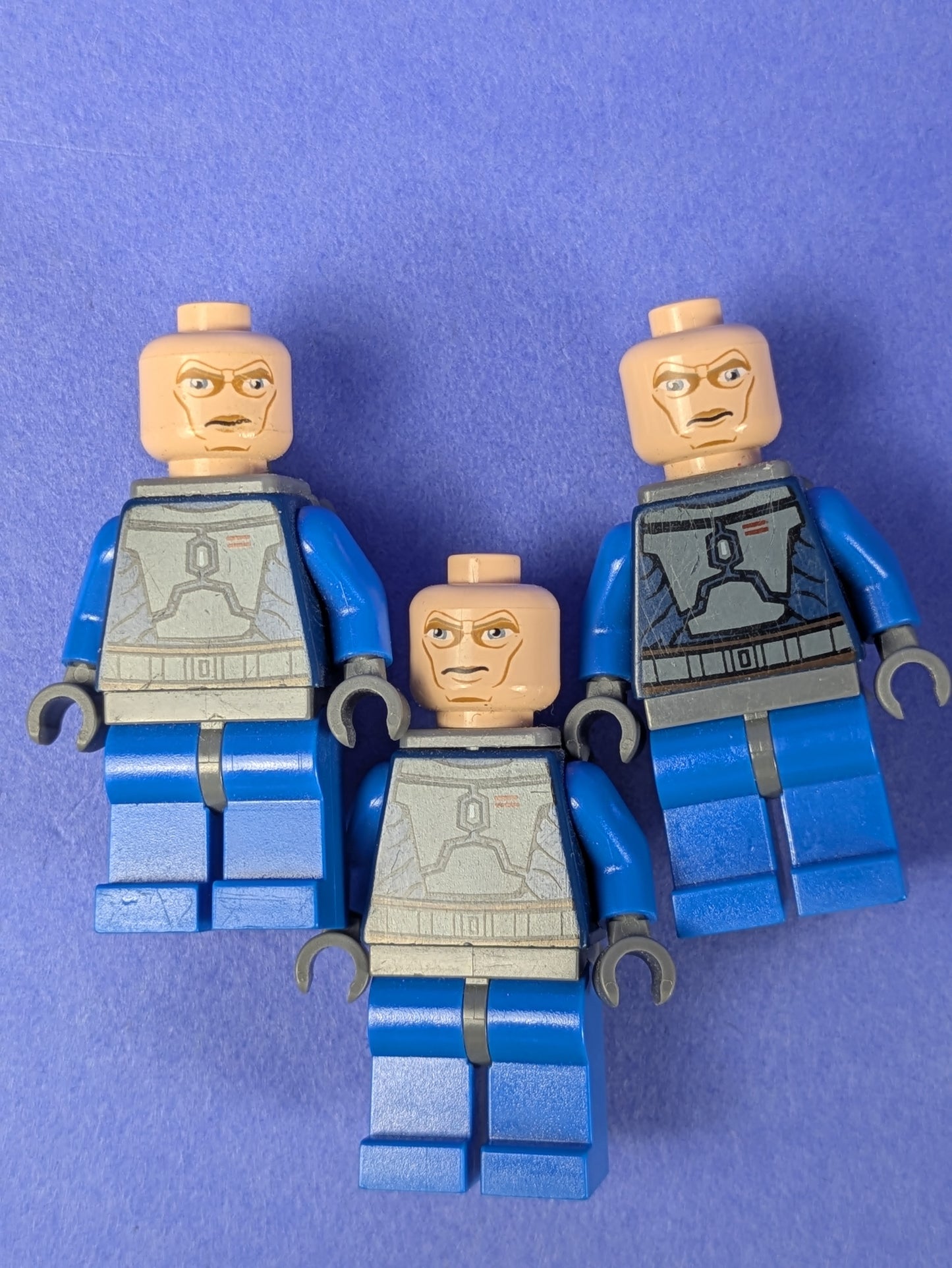 LEGO Star Wars Mandalorian Death Watch Warrior sw0296 (x3) 7914 9525