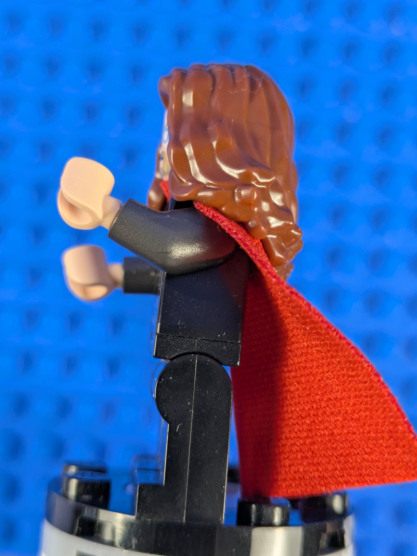 Lego Super Heroes: Thor - Long Dark Tan Hair sh0734 Set 76193