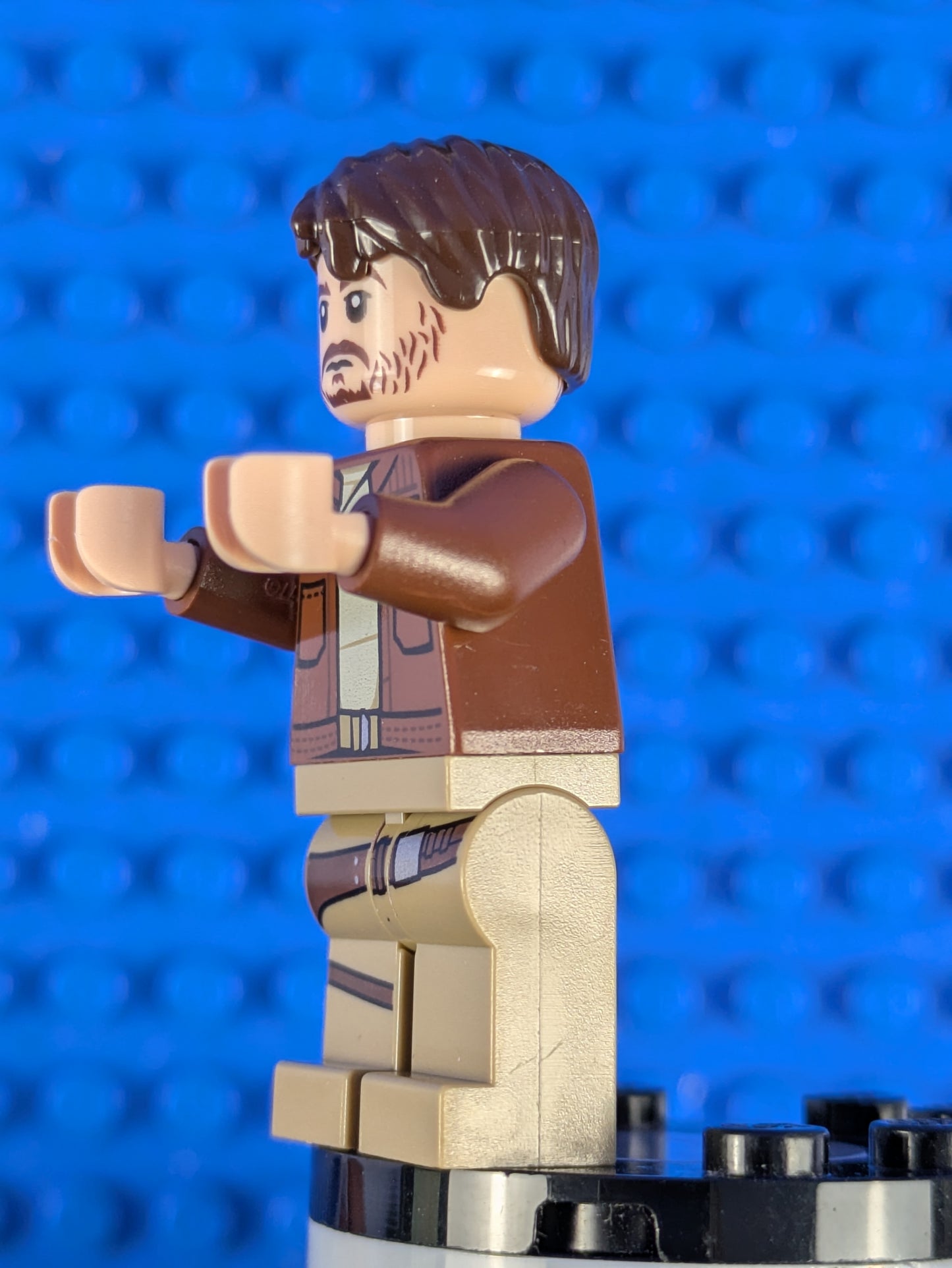 Lego Star Wars: Cassian Andor - Reddish Brown Jacket sw0813 Set 75171