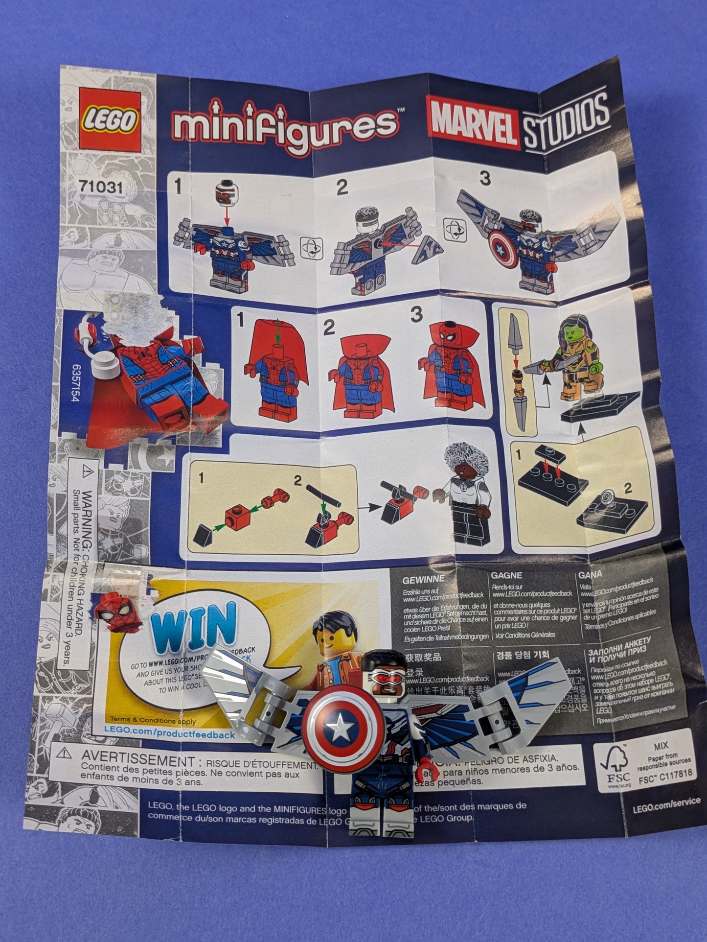 LEGO Super Heroes Captain America colmar05 71031 66678