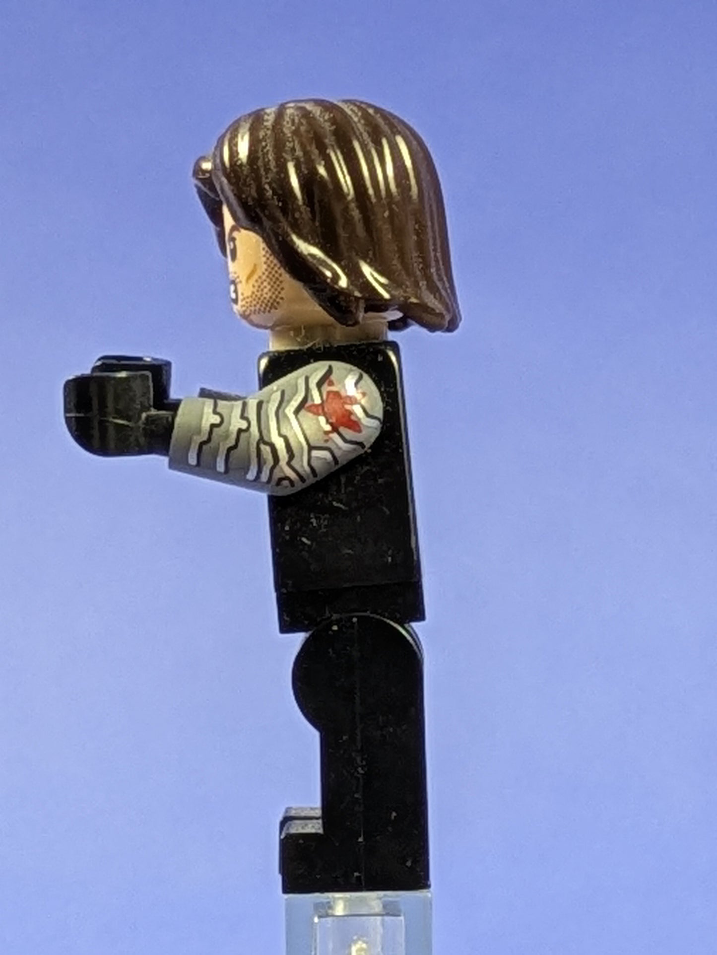LEGO Super Heroes Winter Soldier - Dark Brown Hair sh0257 76051 76047