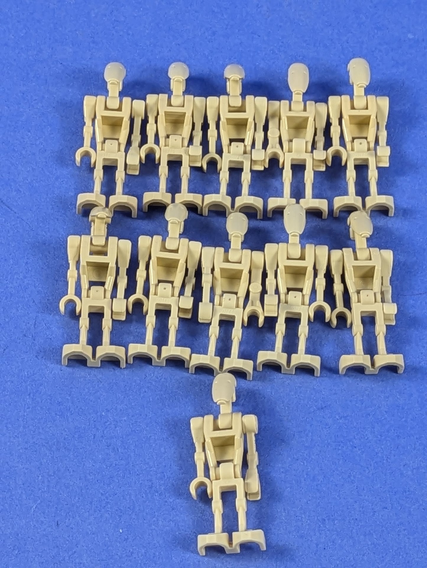 LEGO Star Wars Battle Droid - Tan Angled / Straight Arm sw0001c 7662