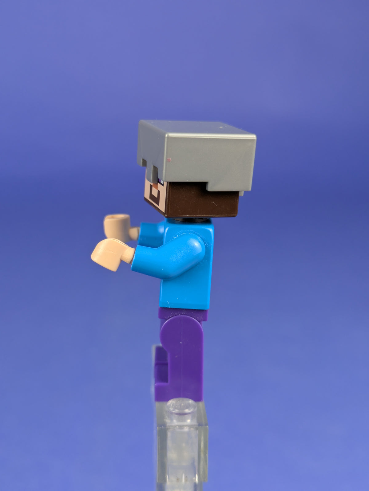 LEGO Minecraft Steve - Flat Silver Helmet min016 21121 21141