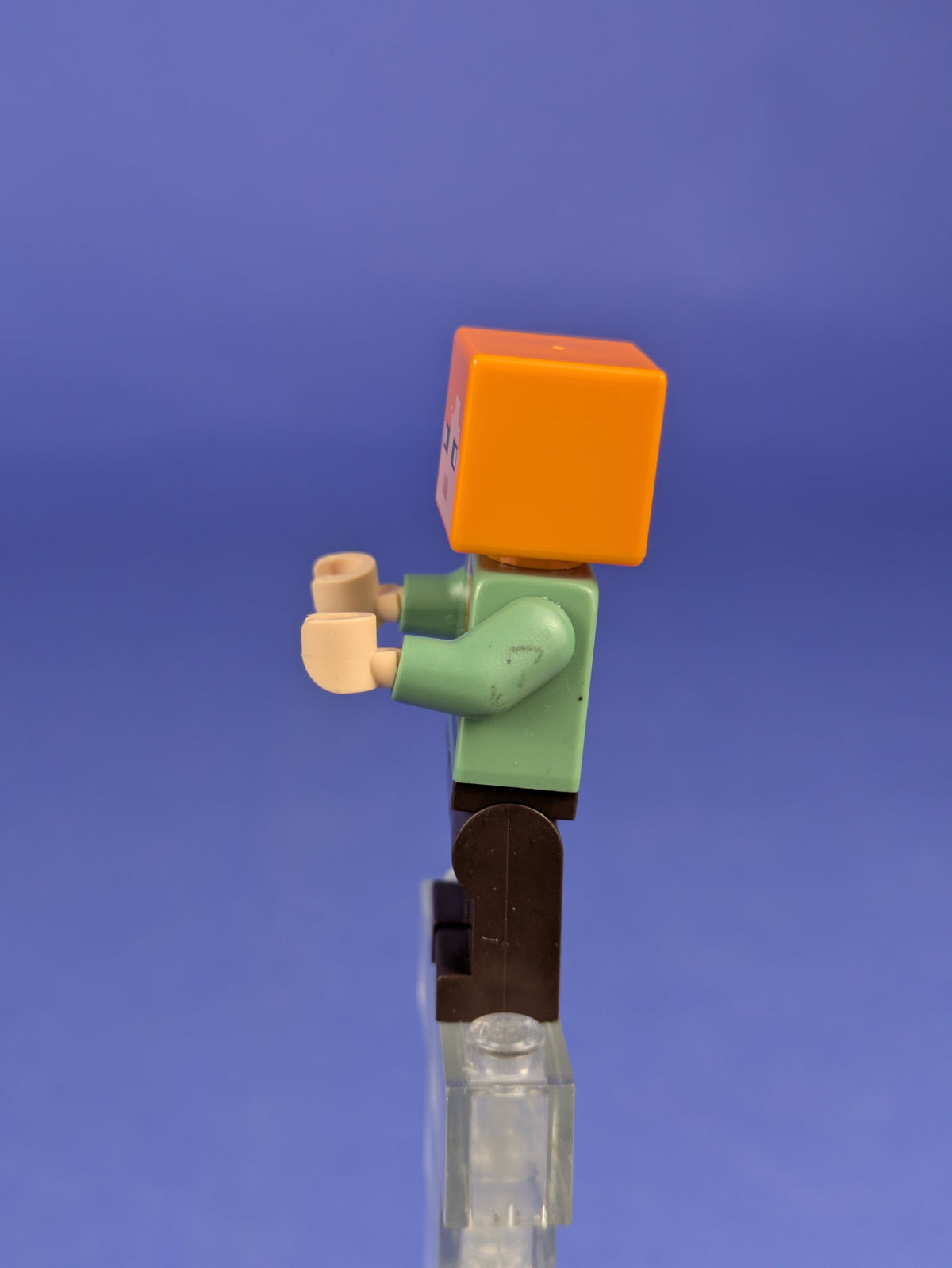 LEGO Minecraft Alex - Reddish Brown Legs min017 21593 21121 21140
