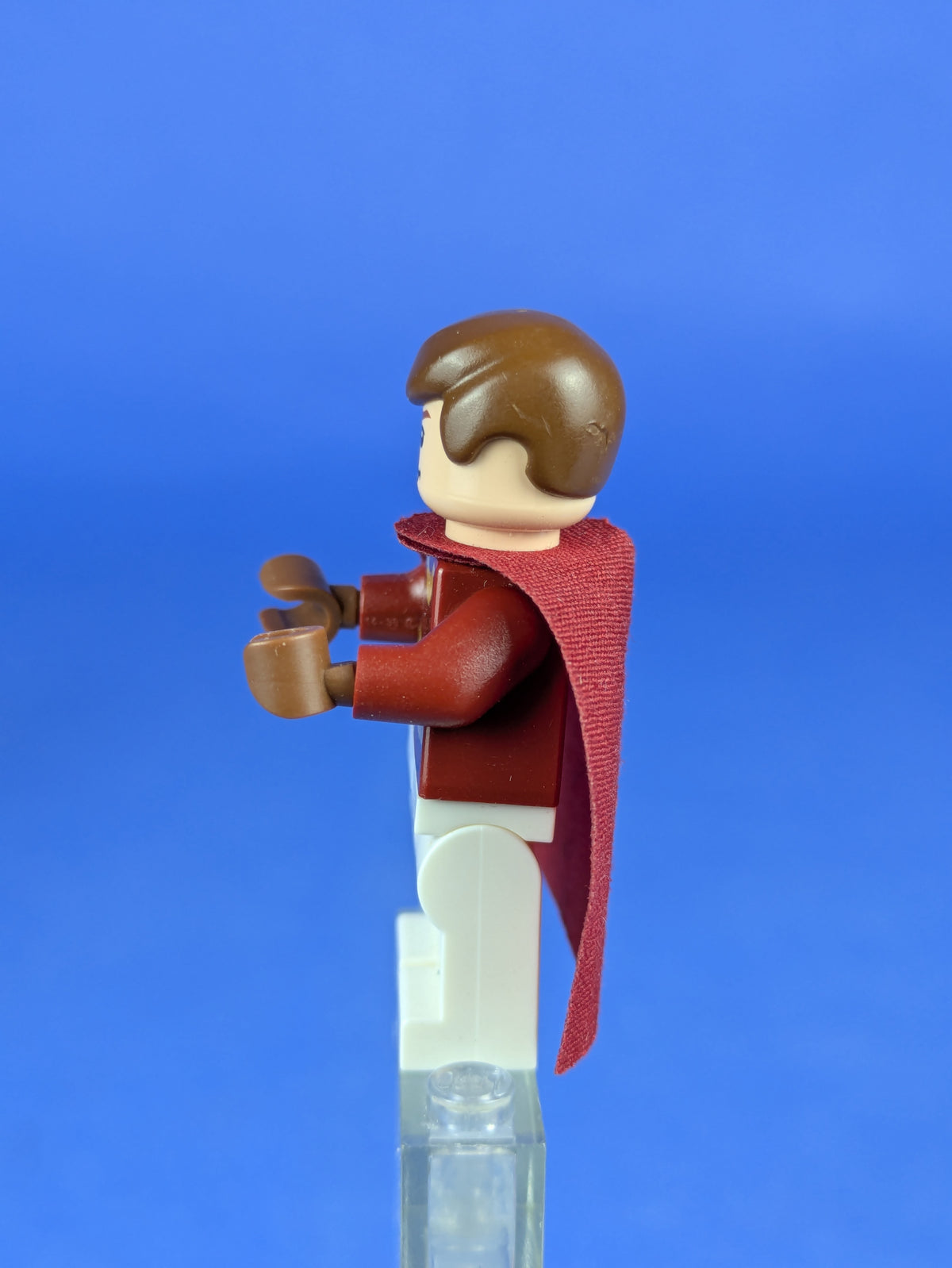 LEGO Harry Potter Oliver Wood - Dark Red Quidditch Uniform hp109 4737