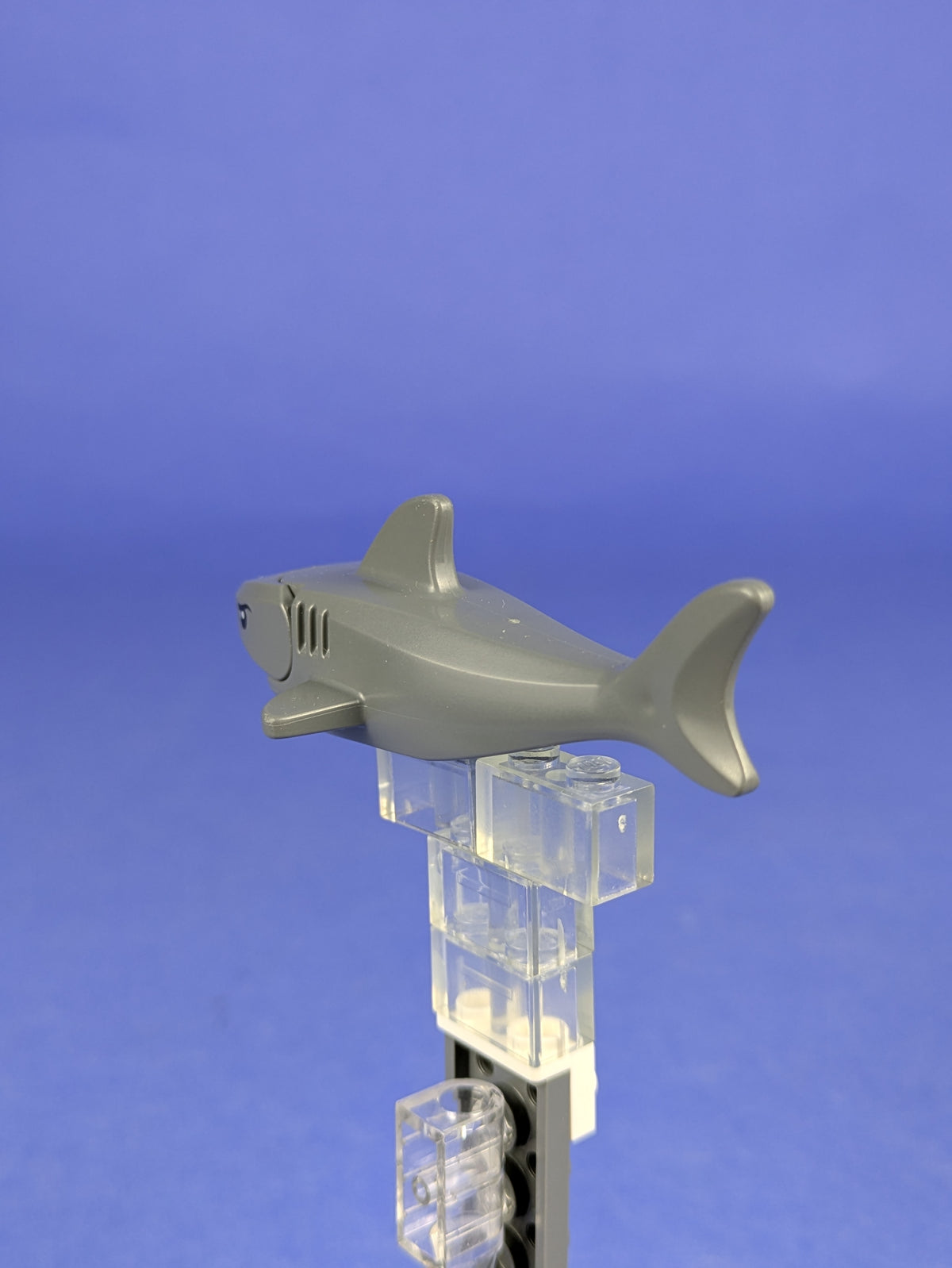 LEGO Animal Shark with Rounded Nose and Debossed Gills 14518c04pb04 60379
