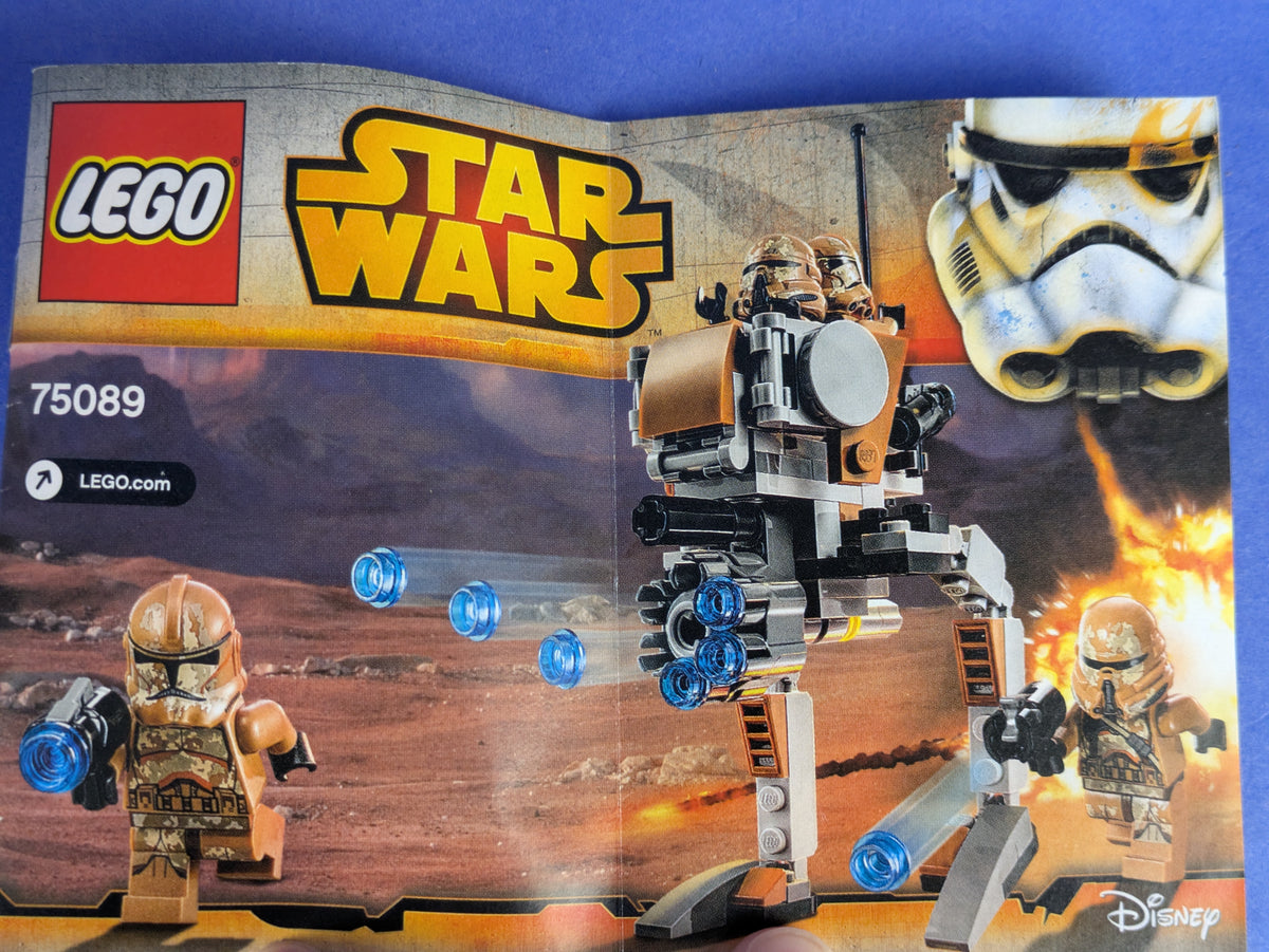 LEGO Star Wars Geonosis Troopers 75089 Complete Set Pre-Owned