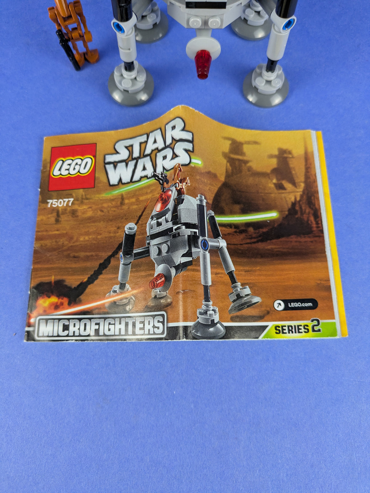 LEGO Star Wars Homing Spider Droid 75077 Complete Set Pre-Owned