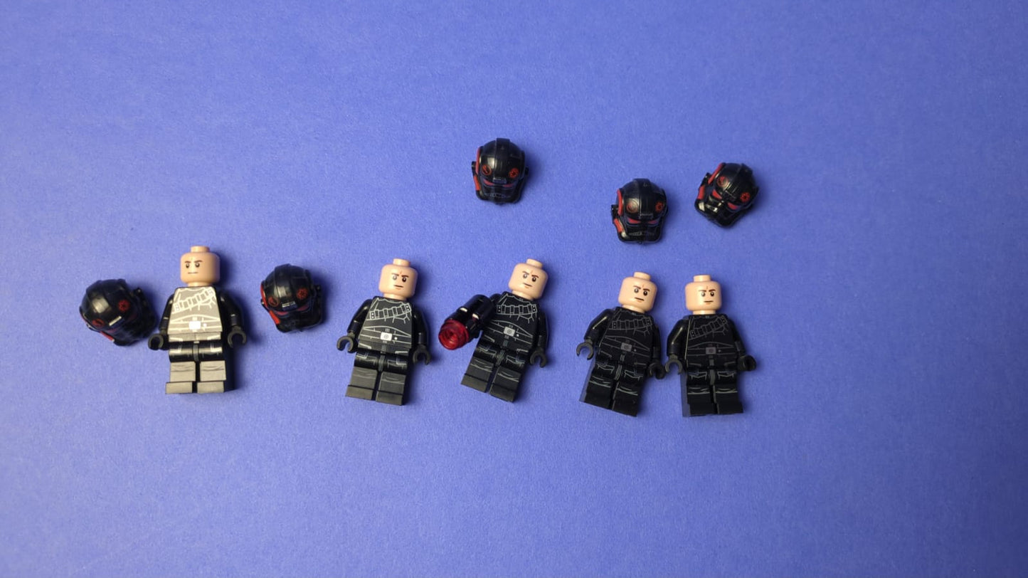 LEGO Star Wars Inferno Squad Agent w/ Utility Belt Frown (5X) sw0986 75226