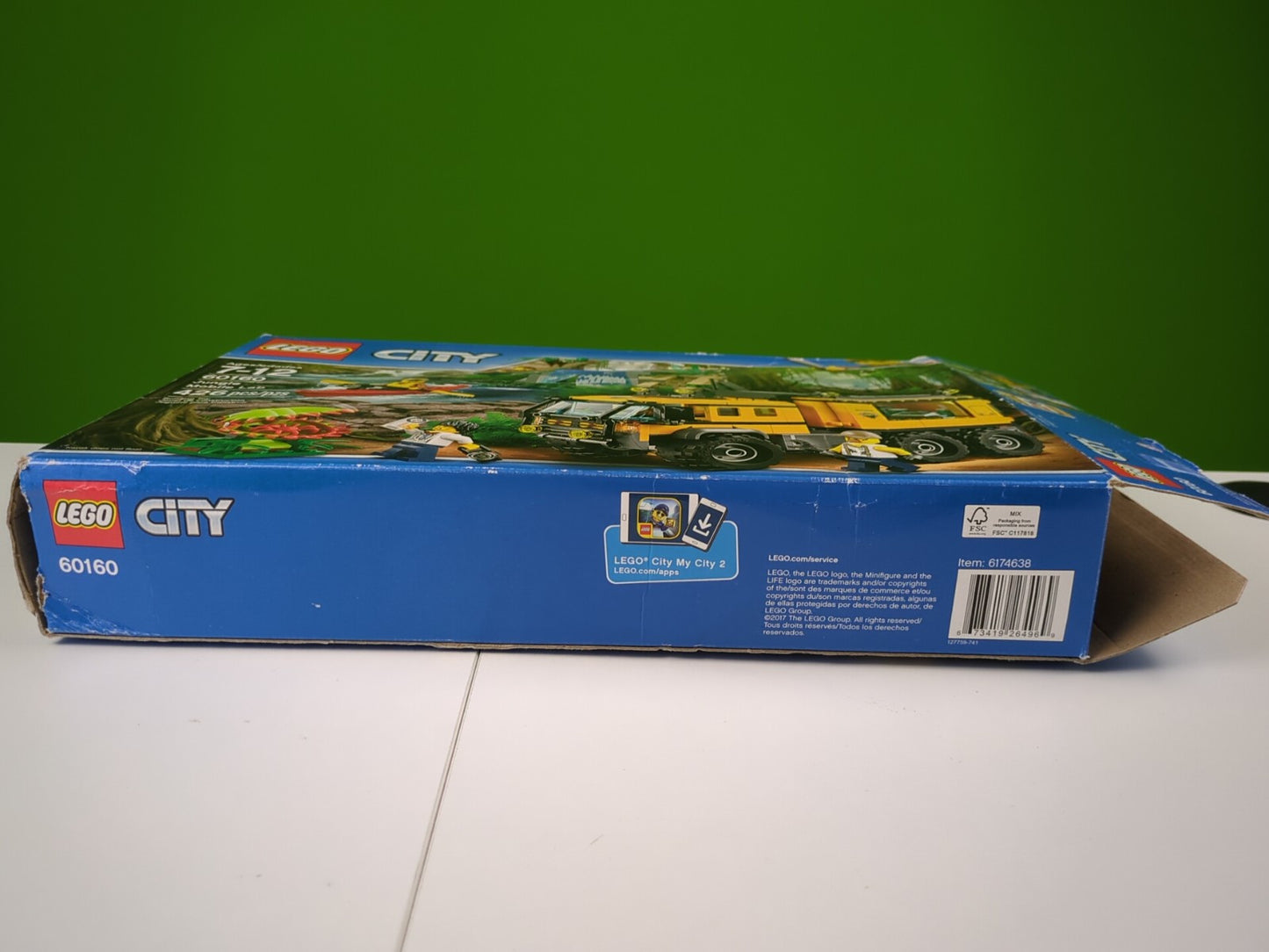 Lego Town: City: Jungle: Mobile Lab 60160 NEW!