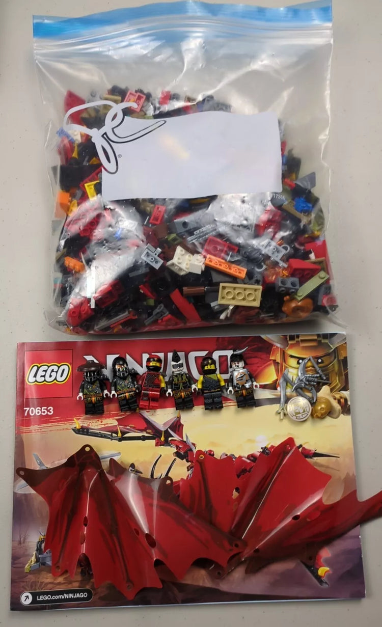 LEGO NINJAGO Used Sets