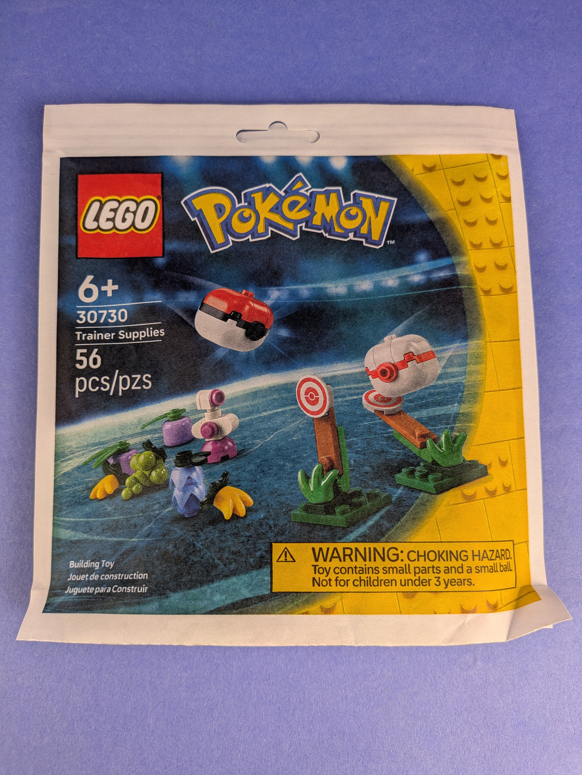 LEGO Pokémon Trainer Supplies paper bag 30730
