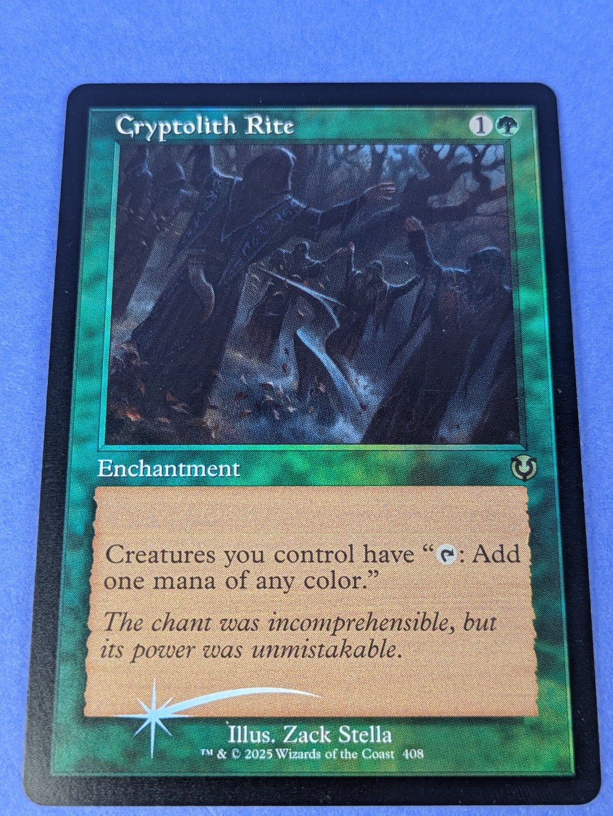 MTG Magic: Innistrad Remastered: Cryptolith Rite Foil #408 Rare - NM