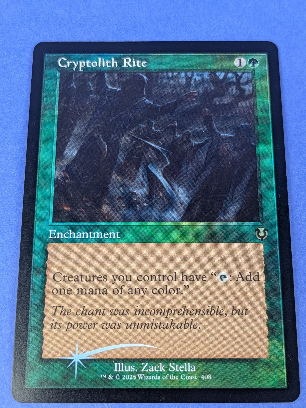 MTG Magic: Innistrad Remastered: Cryptolith Rite Foil #408 Rare - NM