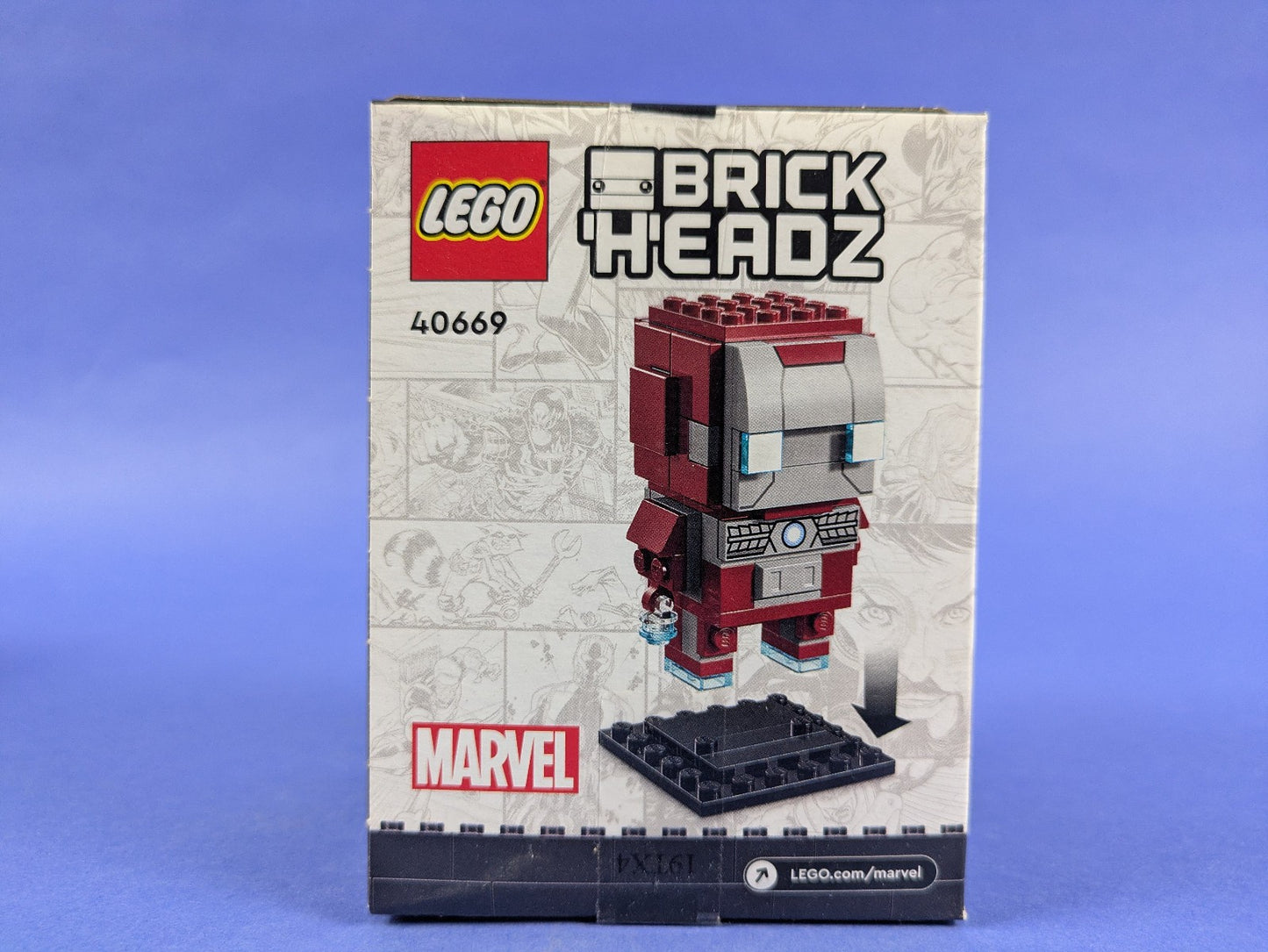Lego BrickHeadz: Super Heroes: Iron Man 2: Iron Man MK5 Set 40669 BRAND NEW