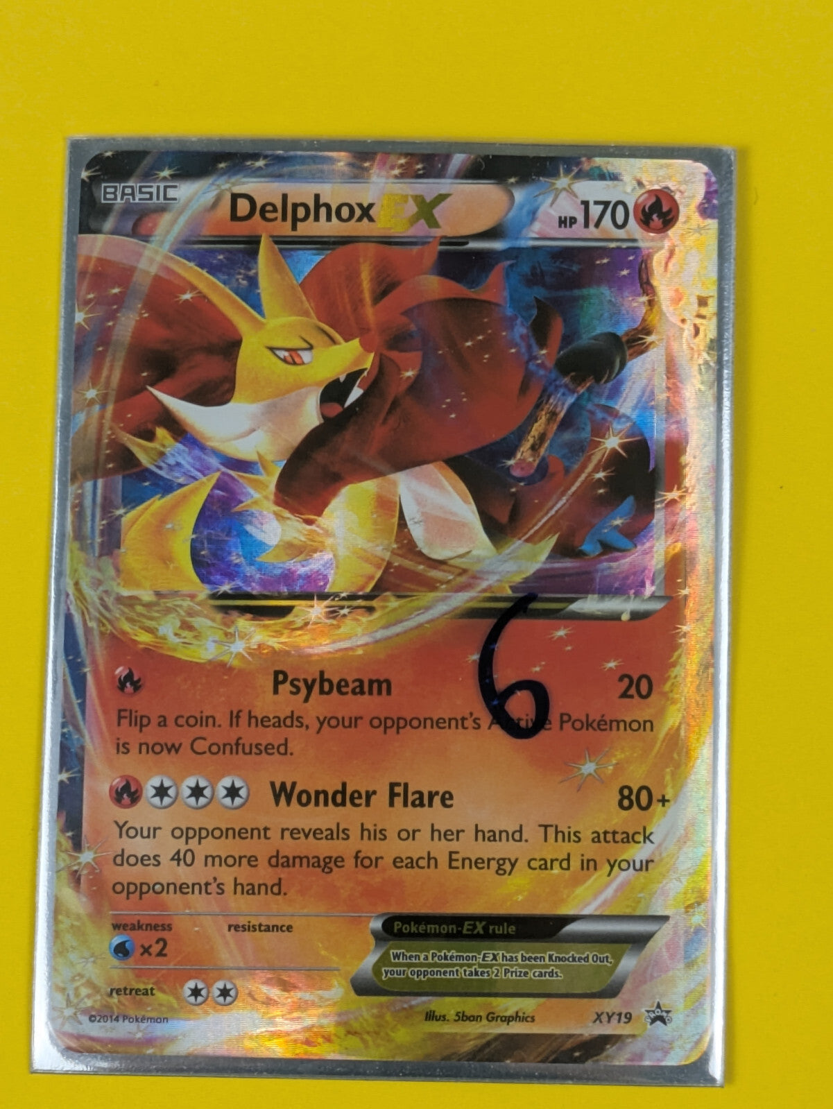 Delphox EX - XY19 - Ultra Rare XY Promos - Pokemon Card - NM