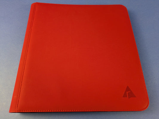 Rayvol Premium 16-Pocket 512 Card Binder / 500 Pockets for TCG - Red