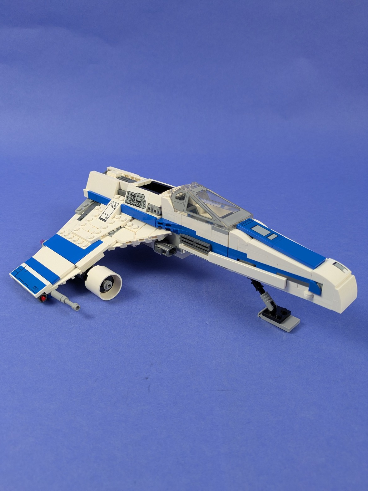 LEGO Star Wars New Republic E-Wing 75364 Incomplete Set Pre-Owned