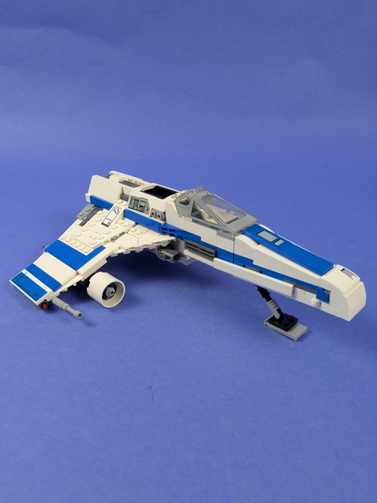 LEGO Star Wars New Republic E-Wing 75364 Incomplete Set Pre-Owned