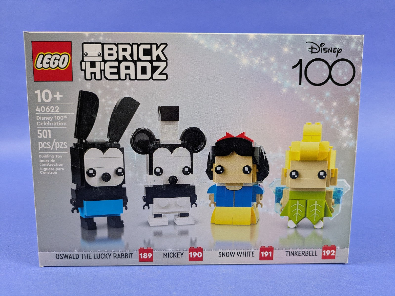 Lego BrickHeadz: Disney: Disney 100th Celebration Set 40622 BRAND NEW