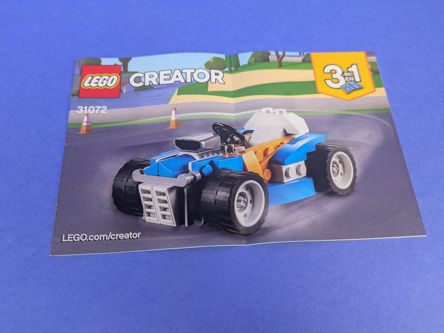 Lego Creator: Model: Race: Extreme Engines Set 31072 - w/ Instructions
