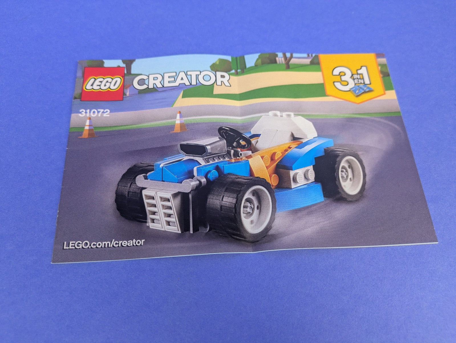 Lego Creator: Model: Race: Extreme Engines Set 31072 - w/ Instructions
