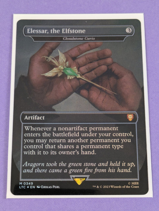 MTG: LOTR: Elessar, the Elfstone - Cloudstone Curio Foil #0349 Mythic - NM