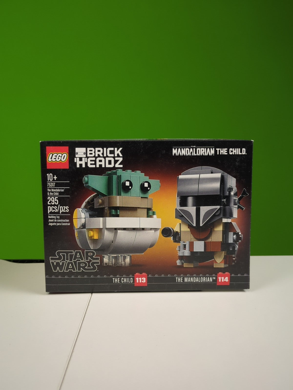 Lego Star Wars: BrickHeadz: The Mandalorian & The Child Set 75317 - BRAND NEW!