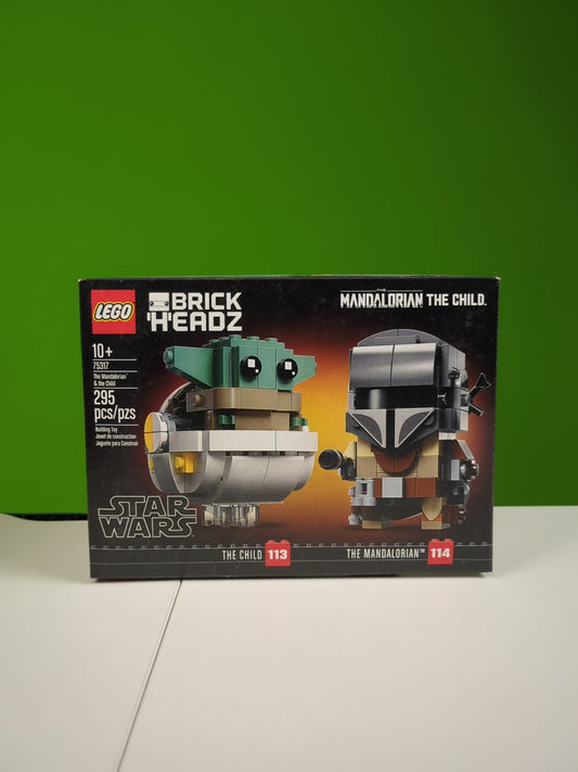 Lego Star Wars: BrickHeadz: The Mandalorian & The Child Set 75317 - BRAND NEW!