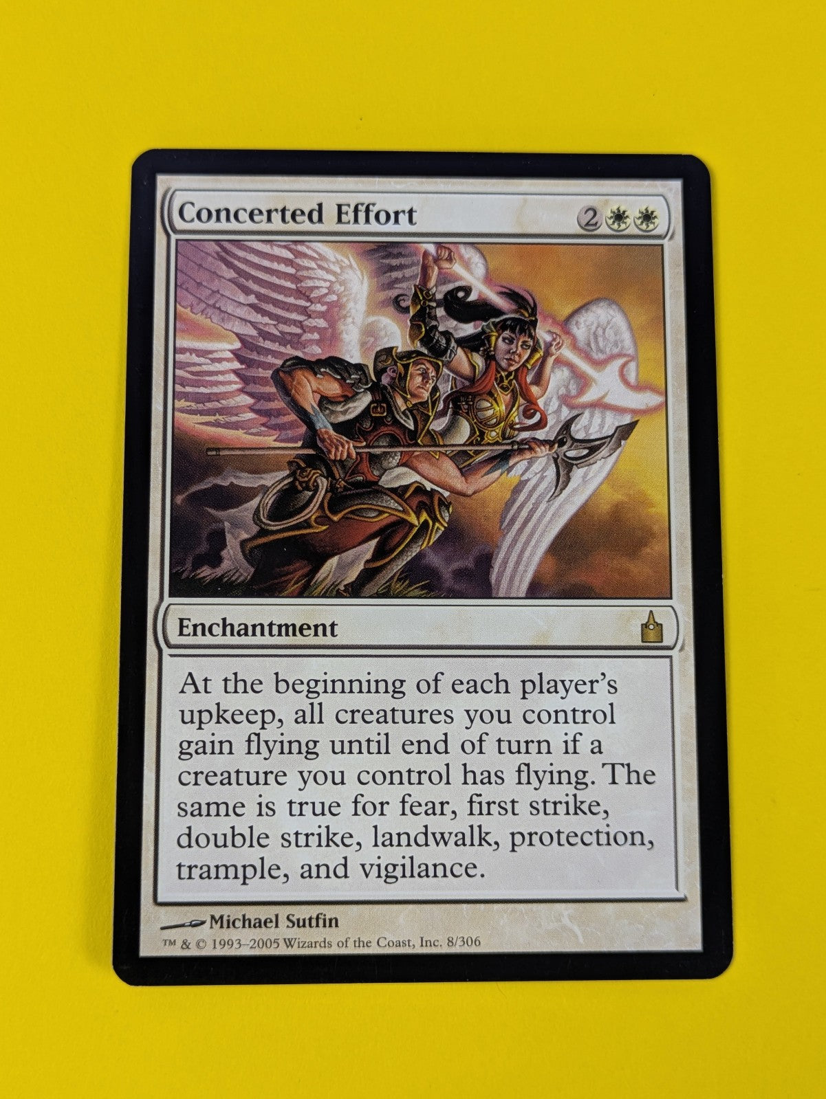 MTG Magic: Ravnica: City of Guilds: Concerted Effort #8/306 Rare - NM