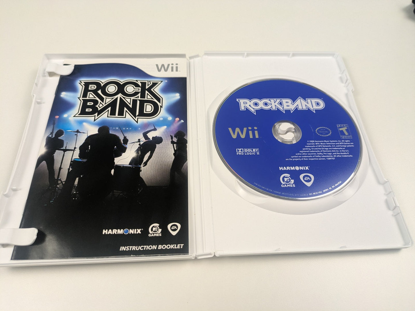 Rock Band (Nintendo Wii, 2008) CIB