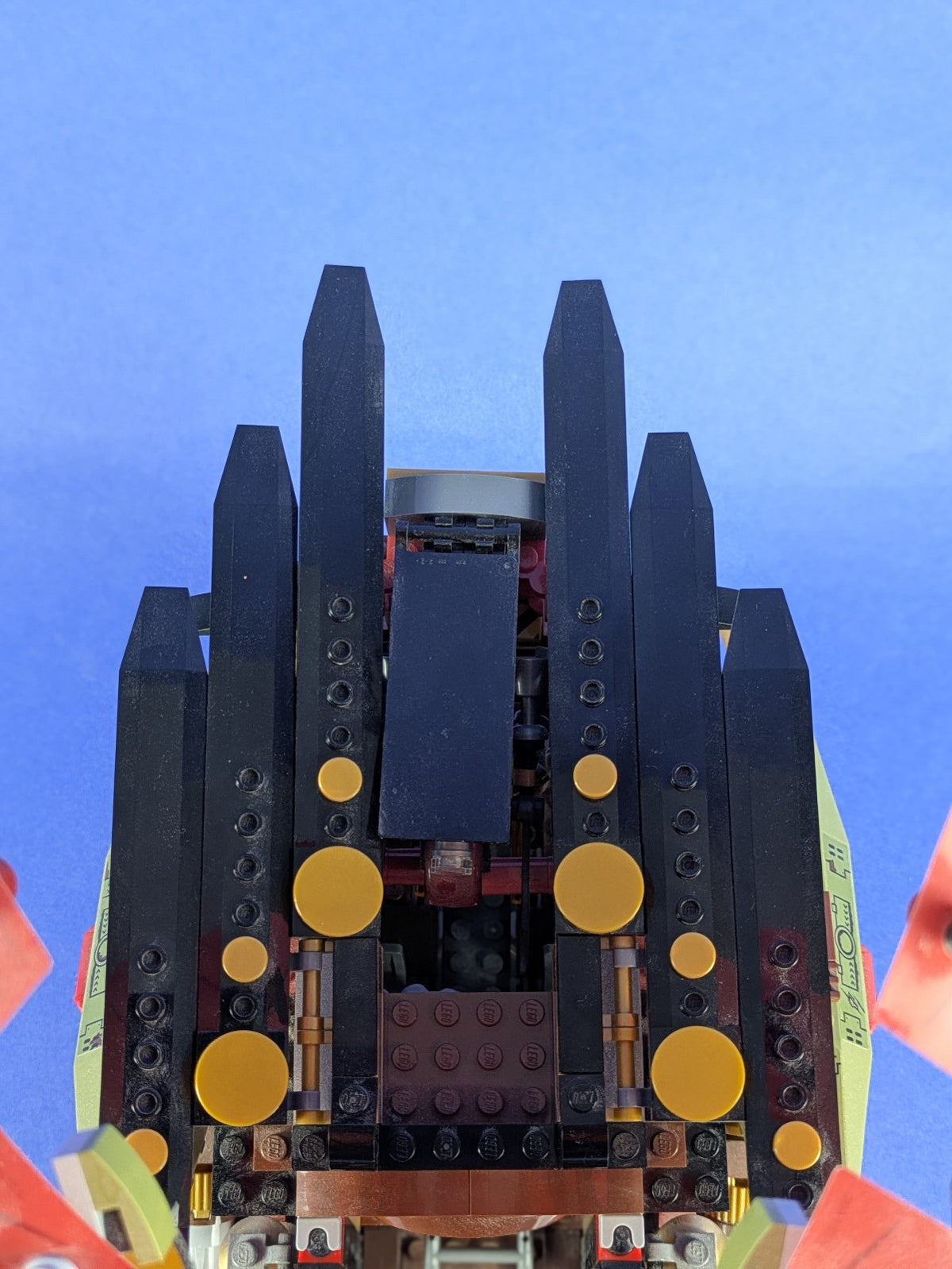 LEGO NINJAGO Final Flight of Destiny's Bounty 70738 Incomplete Set Pre-Owned