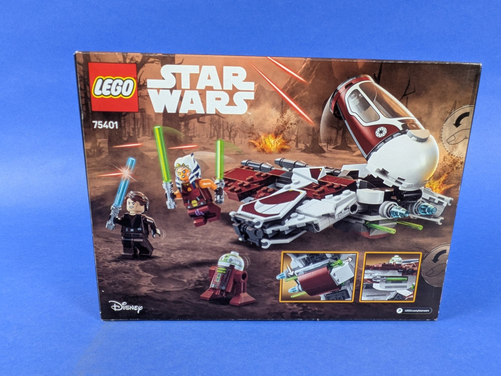 Lego Star Wars: The Clone Wars: Ahsoka's Jedi Interceptor Set 75401 BRAND NEW