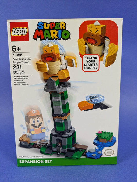 Lego Super Mario: Boss Sumo Bro Topple Tower - Expansion Set 71388 BRAND NEW