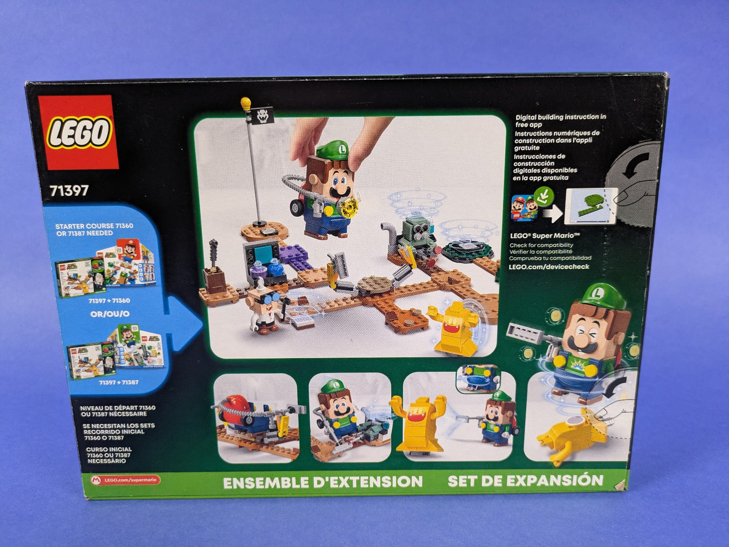 Lego Super Mario: Lab and Poltergust - Expansion Set 71397 BRAND NEW