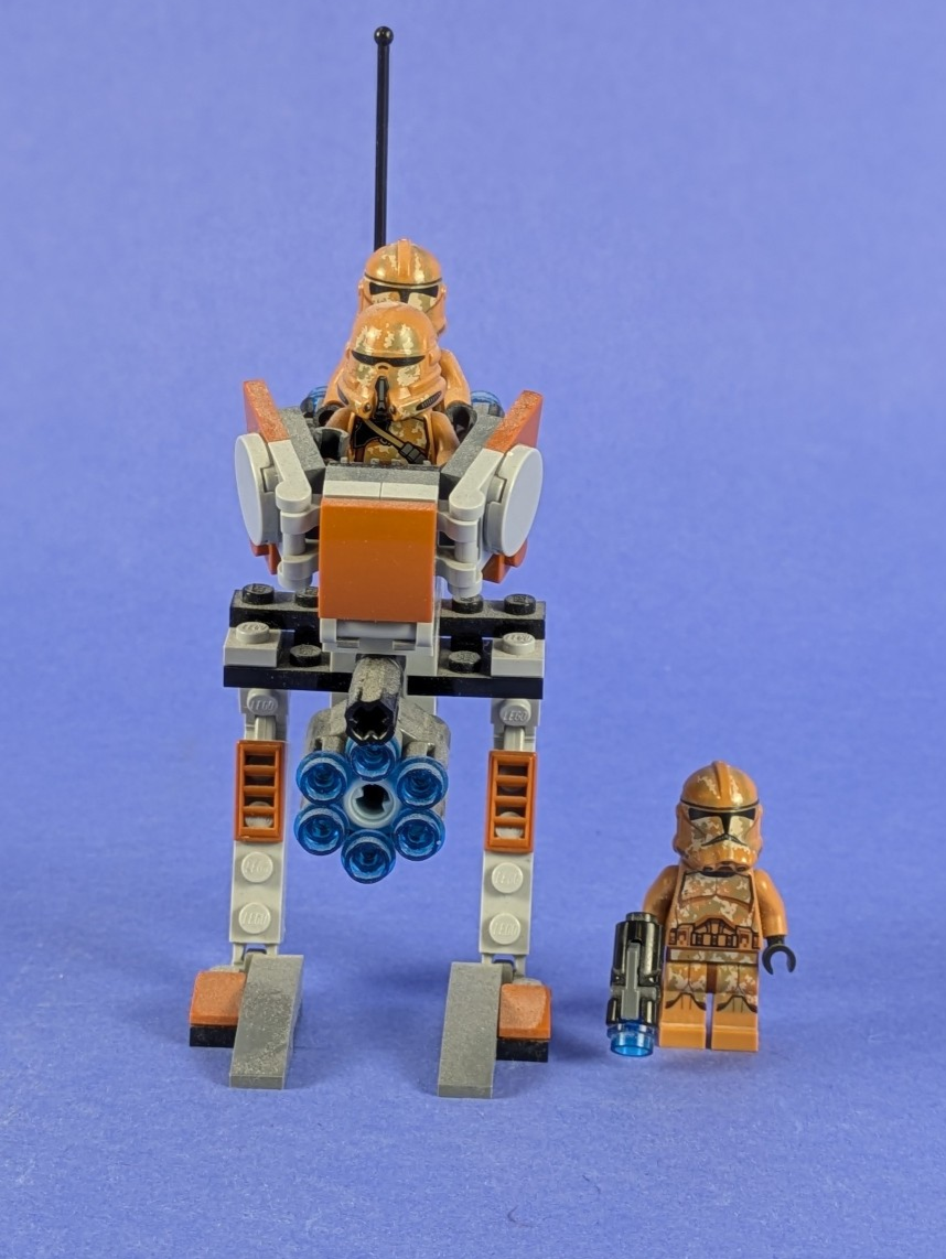 LEGO Star Wars Geonosis Troopers 75089 Incomplete Set Pre-Owned