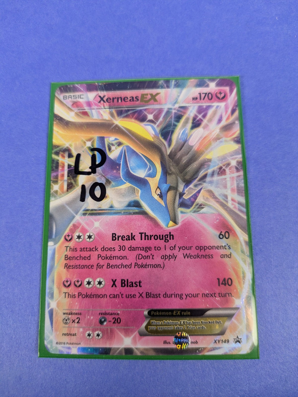 Xerneas EX - XY149 - Promo Holo XY Black Star Promos - Pokemon Card - NM