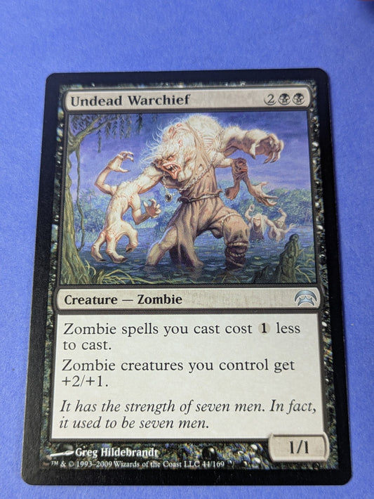 MTG Magic: Planechase: Undead Warchief #44/169 Uncommon - NM