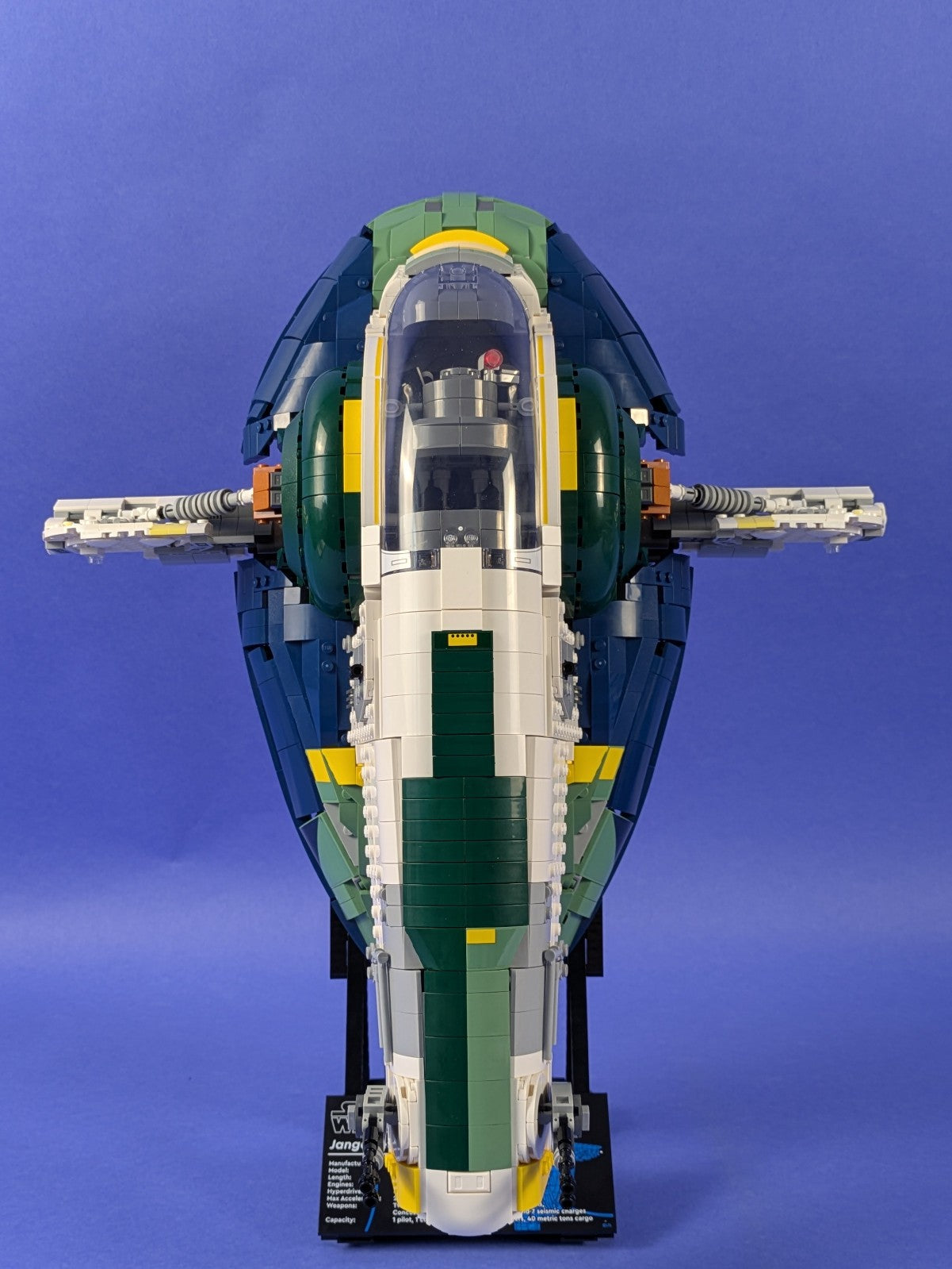 Lego Star Wars: Jango Fett's Firespray-Class Starship - UCS Set 75409 Complete