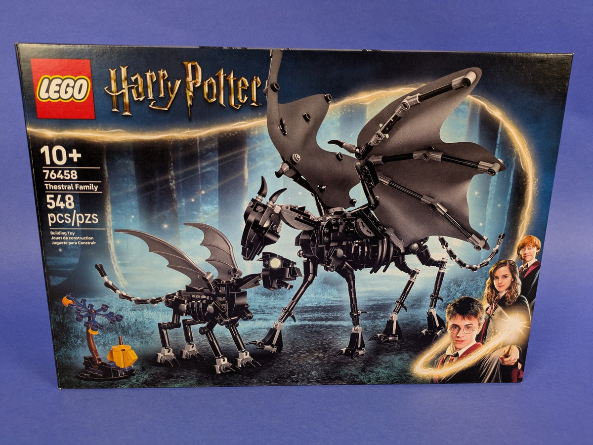 Lego Harry Potter: Sculptures: Thestral Family Set 76458 Complete Set