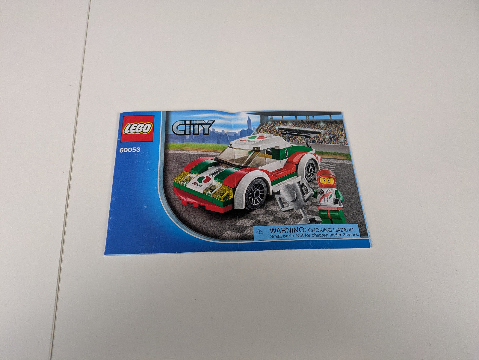 Lego Town: City: Race: Race Car Set 60053 - w/ Instructions