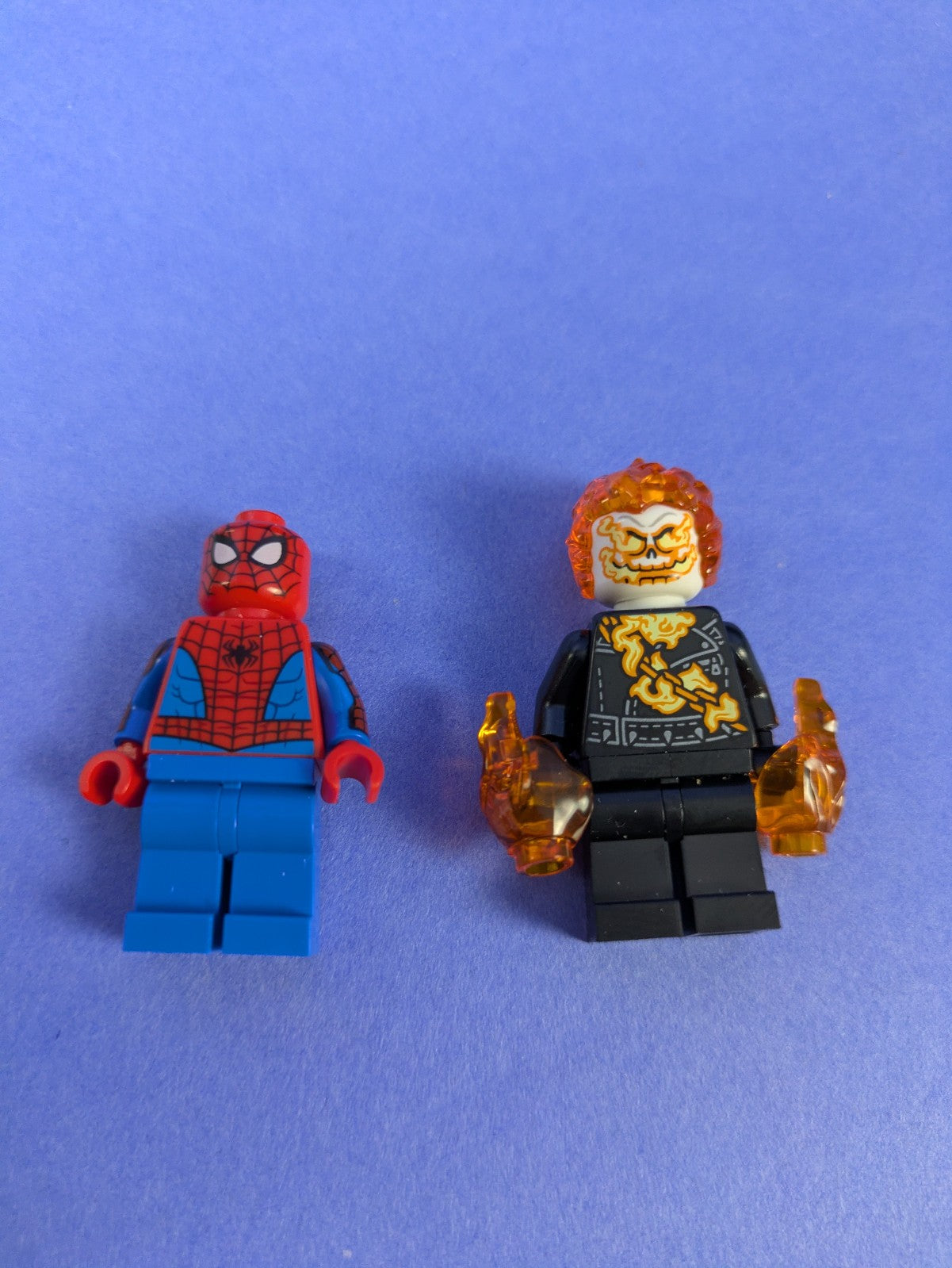 LEGO Super Heroes Spider-Man vs. Ghost Rider Motorcycle 76335 Complete Pre-Owned