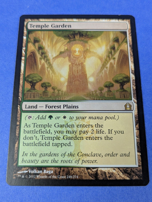 MTG Magic: Return to Ravnica: Temple Garden #248/274 Rare - NM