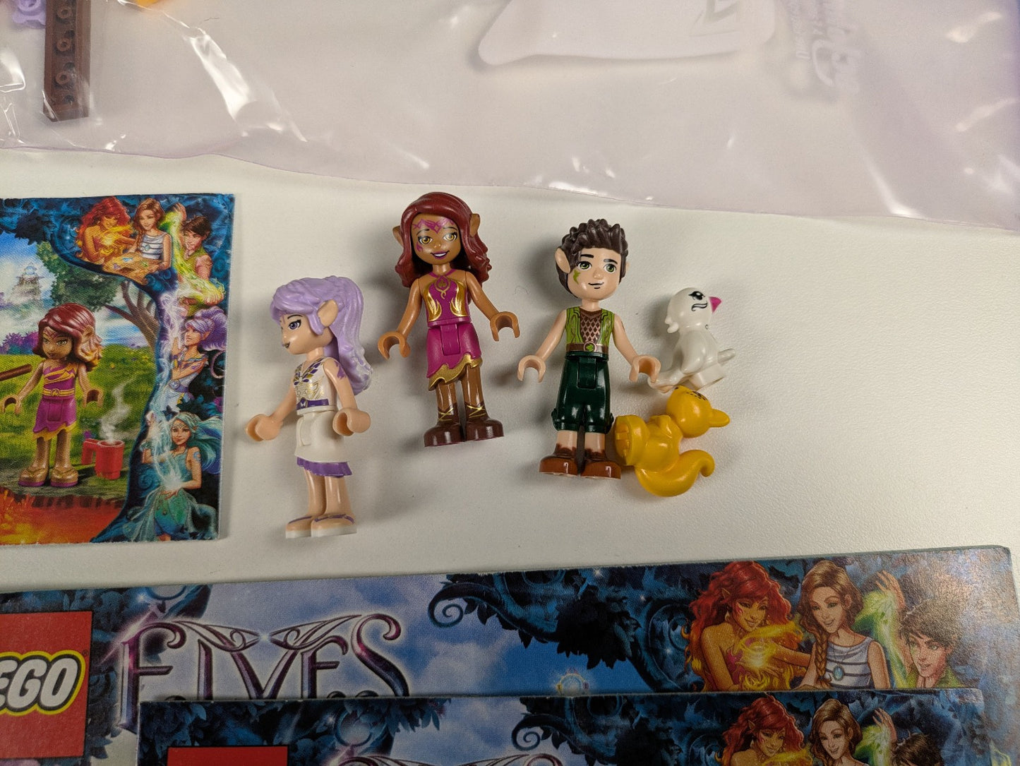 Lego Elves: Azari, Aira, & Farran 3 Sets 30259 41071 41076 - w/ Instructions