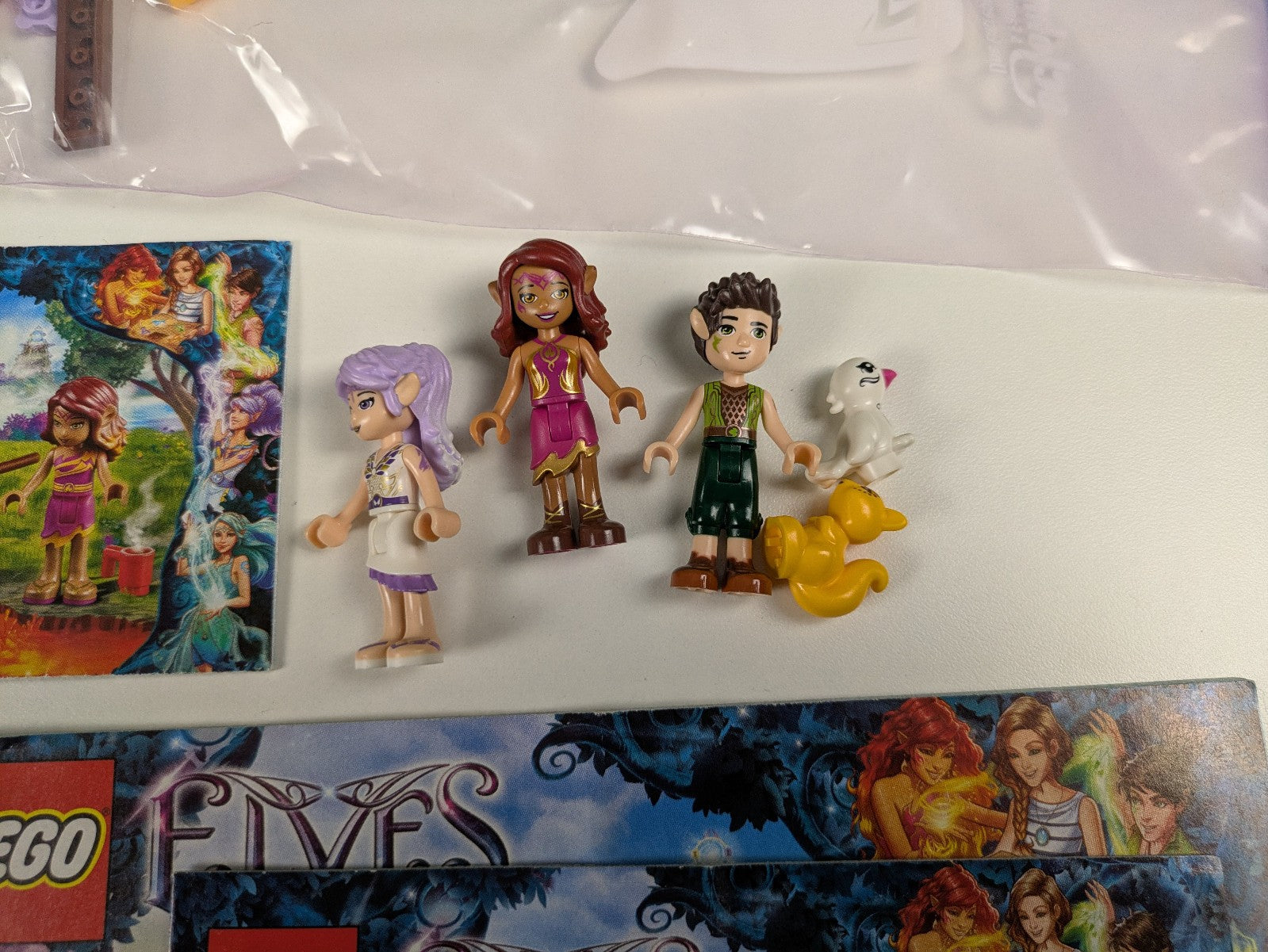 Lego Elves: Azari, Aira, & Farran 3 Sets 30259 41071 41076 - w/ Instructions